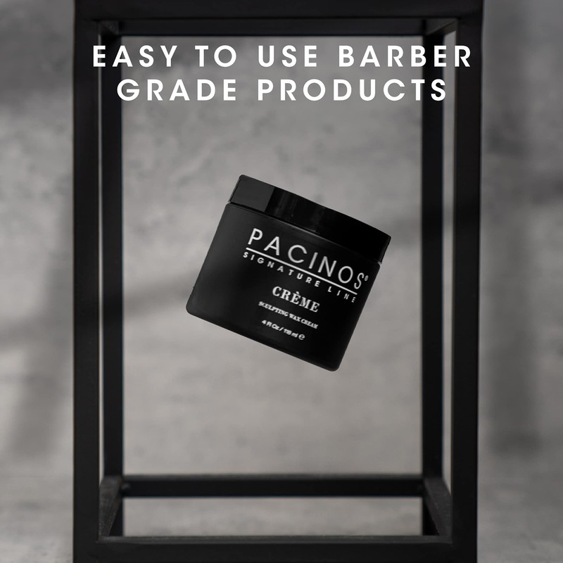 Pacinos Crème - Sculpting Wax Cream, Medium Hold with Medium