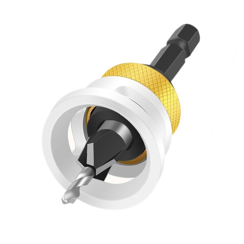 Countersink Drill Bit Set, 6PCS Countersink Drill Bit with Depth