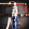 IBOSAD Hydraulic Copper Pipe Tube Fittings Crimping Tool with 1/2",3/4"