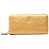Fair Fairy 230913 Women's Long Wallet, Large Capacity, Rose, Enamel,