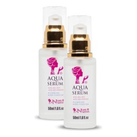 2 pieza Nunn Care Aqua Serum Para Todo Tipo De Piel De 50ml 50g 15 mas Años