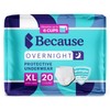 Because Overnight Absorbency Pull Ups - Adult Disposable Incontinence Underwear,