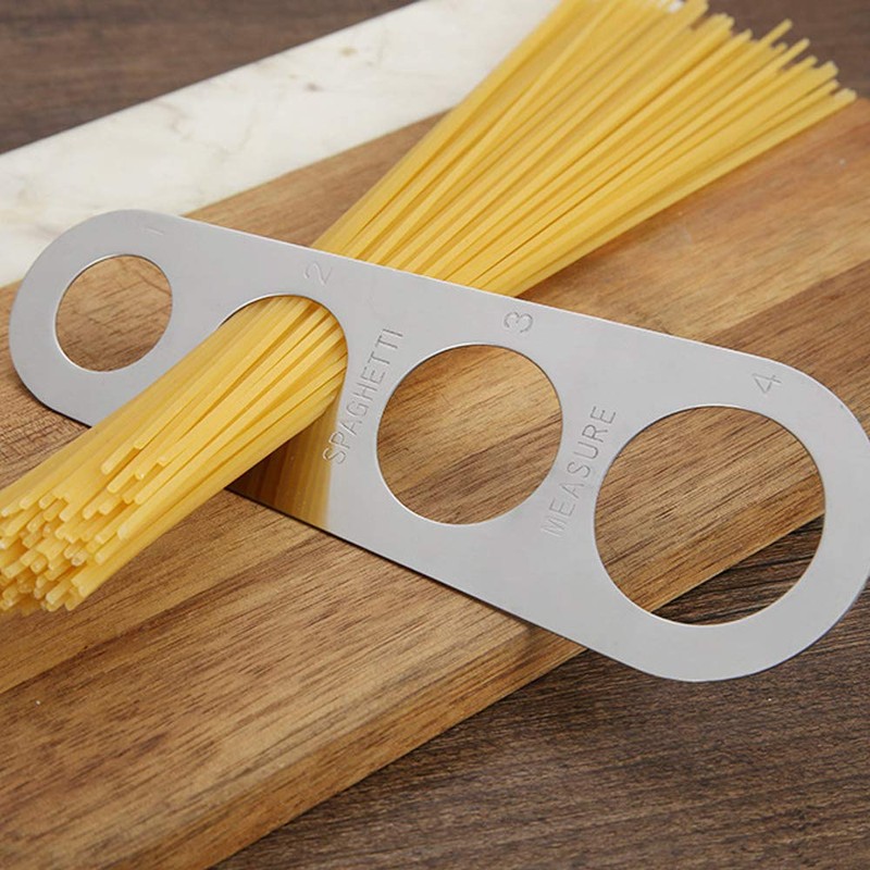 afdg Spaghetti Measuring Device, 3 Pieces Spaghetti Ruler, Stainless Steel