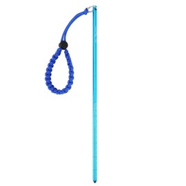 Diving Pointer Stick Diving Noise Maker Stick Rod Pointer with Parachute Lanyard Adjustable Wrist Lanyard Accessories(Blue)