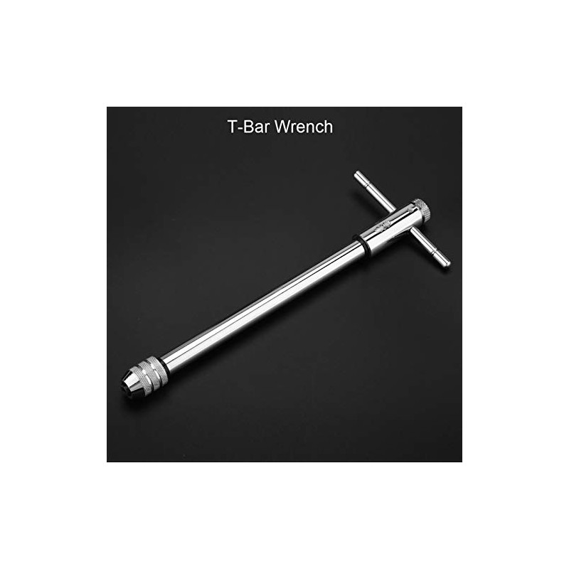 Adjustable T-Bar Handle Ratchet Tap Wrench M3-M8 & M5-M12 For