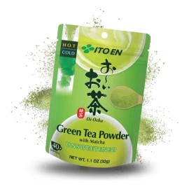 Ito En Té Verde en Polvo Oi Ocha con Matcha  Green Tea Powder with Matcha, 31g                                                                        