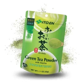Ito En Té Verde en Polvo Oi Ocha con Matcha  Green Tea Powder with Matcha, 31g                                                                        