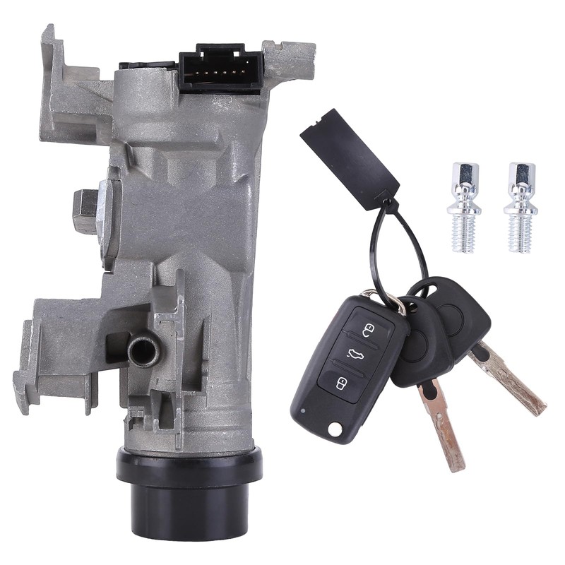1K0905851B Ignition Switch Lock Cylinder Assembly for 2012-2019 Passat &