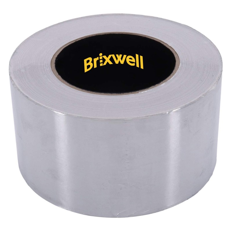 Brixwell Aluminum Foil Tape 3 Inch x 50 Yards Multi-Purpose