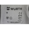 Würth Assembly Gloves 12 Pairs Size 9 Economy Mechanic Work