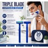 Men’s Razor (20 pack) Triple Blade Razor for Men Women
