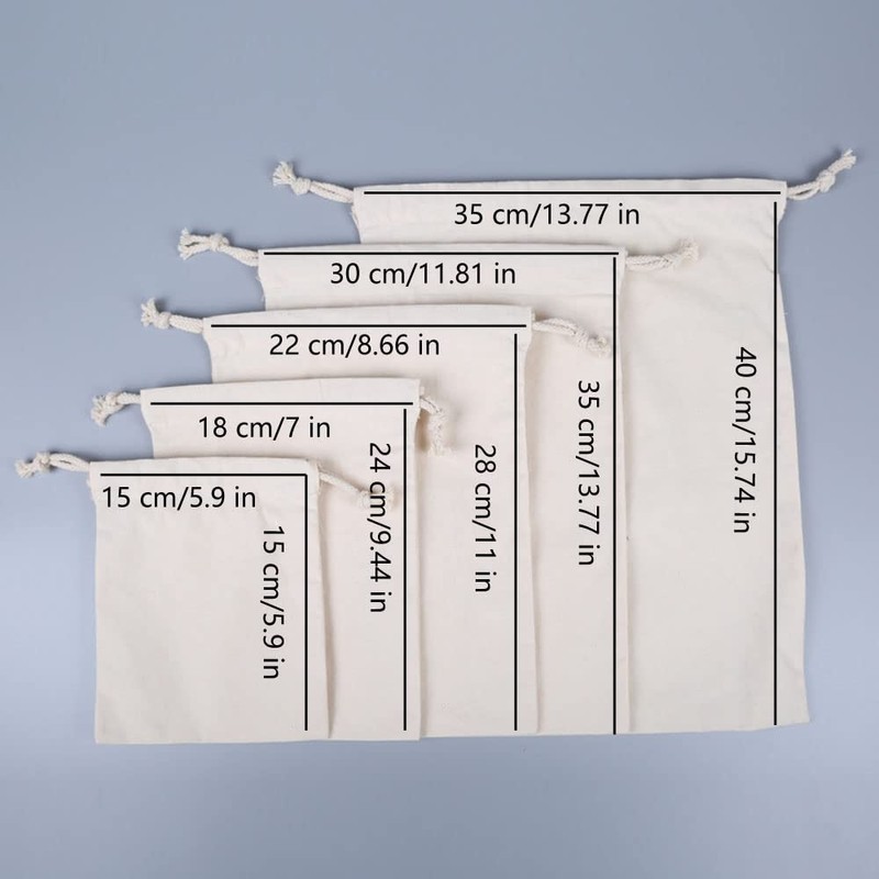 Breathable Dust-proof Drawstring Storage Pouch String Bag for Handbags Purses