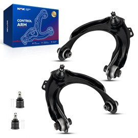 KAX Front Upper Control Arm w/Ball Joint Fit for 2003-2007 Hon-da Accord, 2004-2008 Acura TSX Left & Right Suspension Kit K80228 K620616 K620617 4pcs