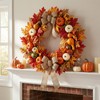 SOUJAP 40 PCS Metal Wreath Frame Ring, 12 Inch Round
