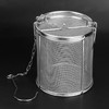 Zerodis Stainless Steel Tea Strainer Soup Spices Separated Basket Filter