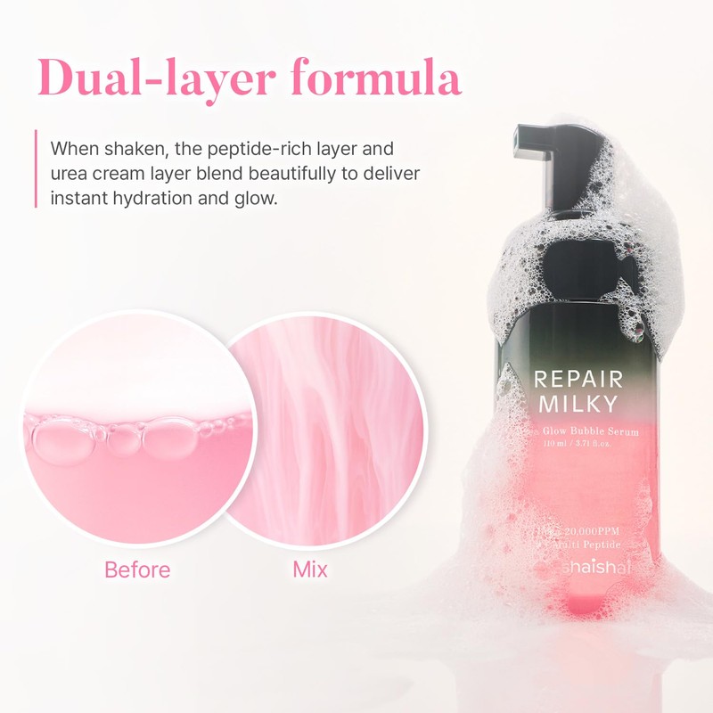 shaishaishai [shaishaishai]Repair Milky Urea Glow Bubble Serum 110ml