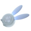 Digital Alarm Clock Cute Bunny Shape LED Night Light Luminous