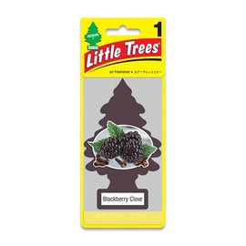 Little Trees DAS-17343 Car Air Freshener | Hanging Paper Tree for Home or Car | Blackberry Clove