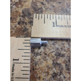 Unbranded Aluminum Male-Female Threaded Hex Standoff 8 mm Hex Sz, 10 mm Lg., M3.5 Thrd Sz