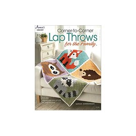 Annie's Crochet Corner To Corner Lap Throws Bk