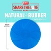 Jeffers Pet Natural Rubber Dog Chew Toy – Blue Bone