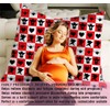 maizi Full Body Pregnancy Pillow Customized Adjustable Pregnancy Pillow Satin