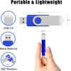 2Pack 8GB USB 2.0 Thumb Flash Drives Swivel Design Pen
