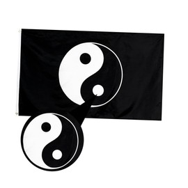 Mipcase 1 PC Creative Fish Flag Hanging Ornament Durable Decorative Banner for Temple Garden Patio Fade Resistant Material with Buttonhole Design