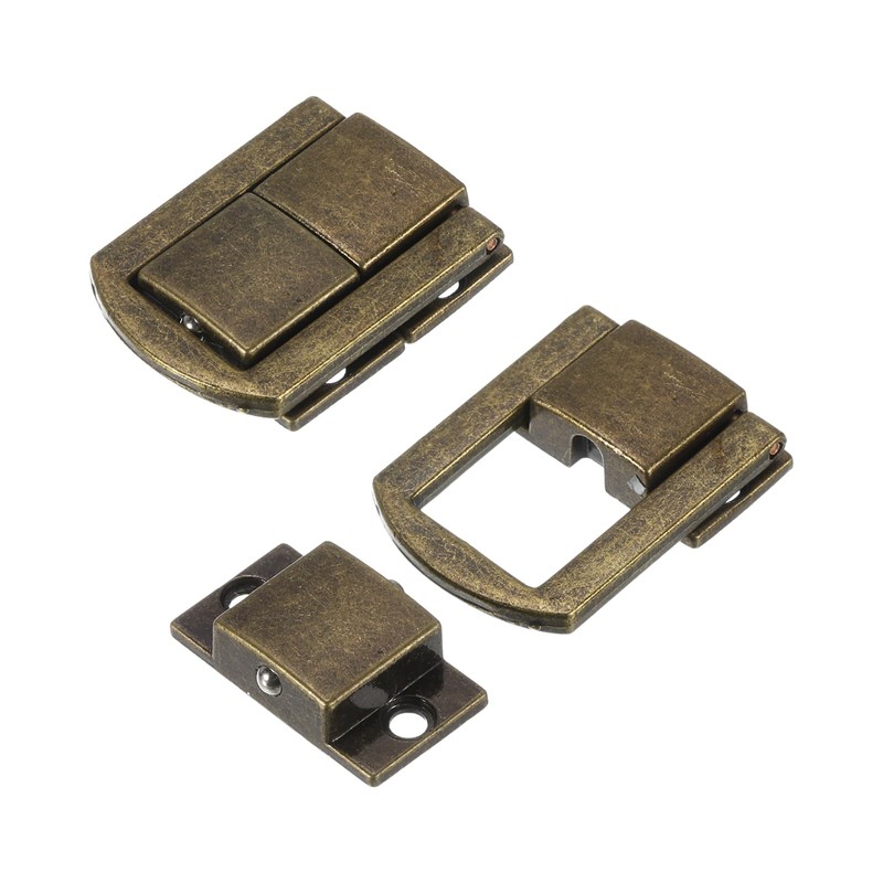 sourcing map 4Pcs Toggle Catch Lock, 1.22" x 0.98" (LxW)