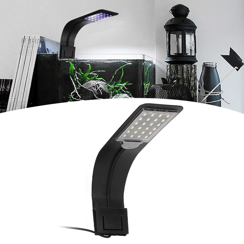 Aquarium Light Clip On Energy Conservation Button Switch Control LED
