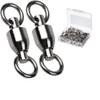 9Tong Ball Bearing Swivels Connector High Strength Stainless Steel Solid