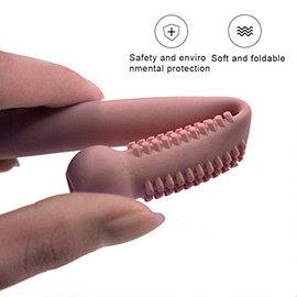 4 pzas. 6,3 pulgadas pajitas dentición bebé silicona blanda, mordedor para aliviar encías, ideal para bebés y niños pequeños de 0 a 6 meses, mordedore