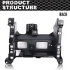 CNNELL Dash Panel Double DIN Radio Cage Bracket Compatible with