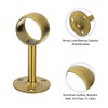 sourcing map 4 Pcs 1.26 Inch Curtain Rod Holder, Ceiling