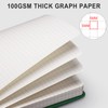 AHGXG Graph Paper Notebook - 320 Pages Grid Notebook Thick