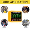 Angle Gauge, eOUTIL Digital Protractor/Inclinometer/Angle Finder with V-Groove Magnetic Base