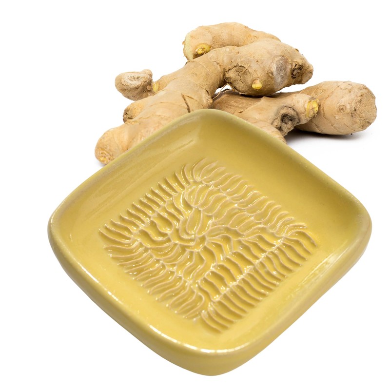 Original Ceramico Ceramic Garlic Grater, Ginger, Nutmeg, Handmade in Finland