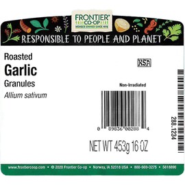Frontier Co-op Roasted Garlic Granules 1lb