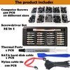 Computer Screws Motherboard Standoffs Assortment Kit,High Performance Thermal Paste,Precision Screwdriver