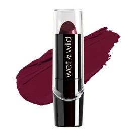 Labial Rojo Matte Wet n Wild Tono Blind Date, Larga Duración Alta pigmentación, Lipstick rojo vino Labial Mate, No Reseca, Acabado Arteciopelado,...  