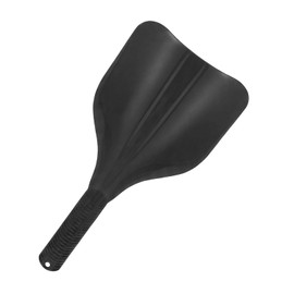 ASTRQLE Black Plastic Barber Salon Face Shield, Hand-Held Hairspray Shield, Hair Cutting Eye Protector Cover, Hairdressing Face Mask for Haircut Coloring Makeup Hairdressing
