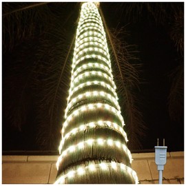 Russell Decor 50FT 540 LED Rope Lights for Holiday Party Wedding Seasonal Christmas Decoration Super Bright and Flexible Lights (Warmwhite)