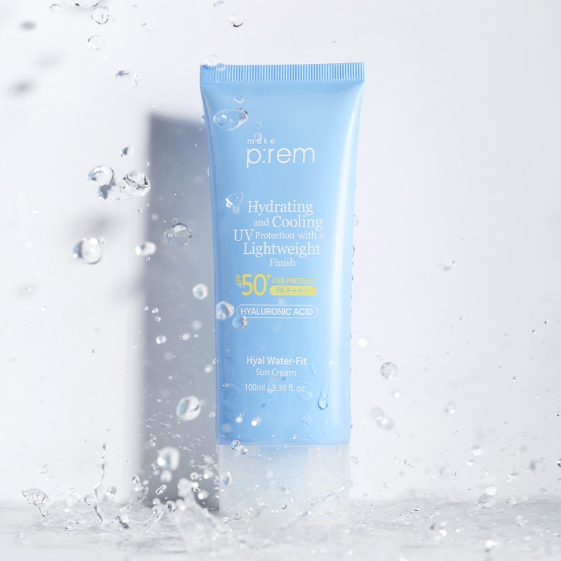 MakePrem Make Prem Hyal Water Fit Sun Cream SPF50, PA++++