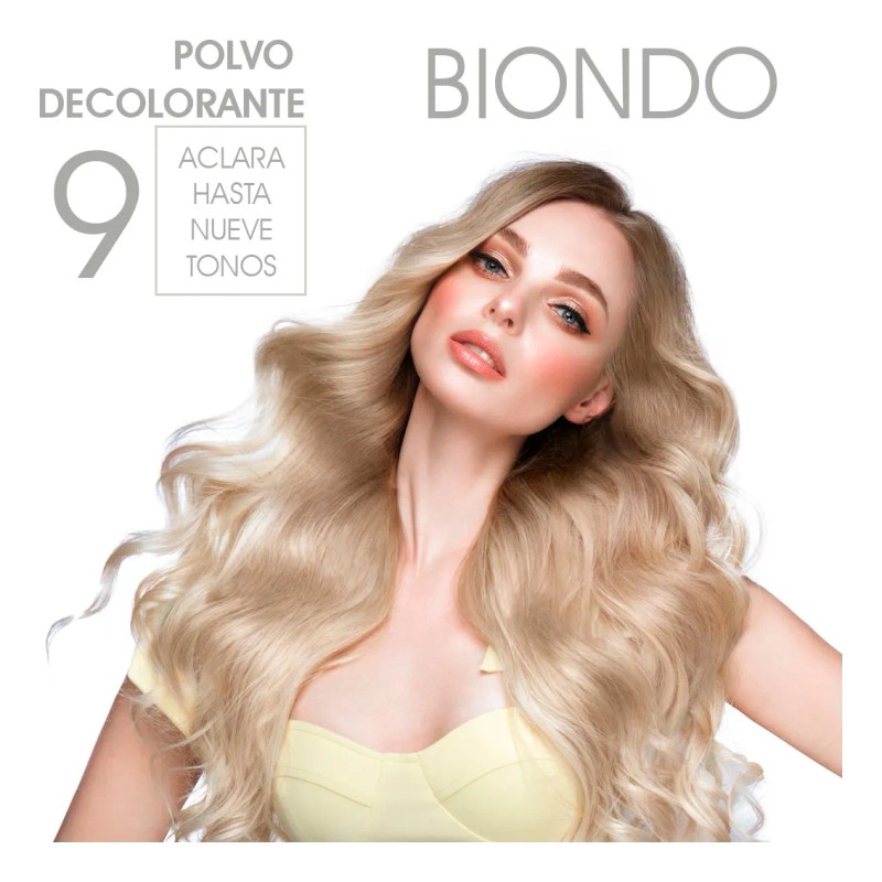 Kit De 3 Piezas - Polvo Decolorante Biondo Vezia® 350gr