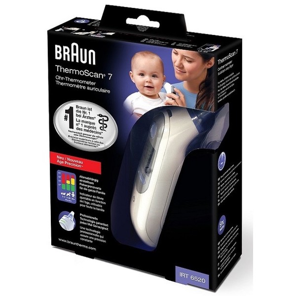 Braun ThermoScan 7 Ear Thermometer (IRT6520)