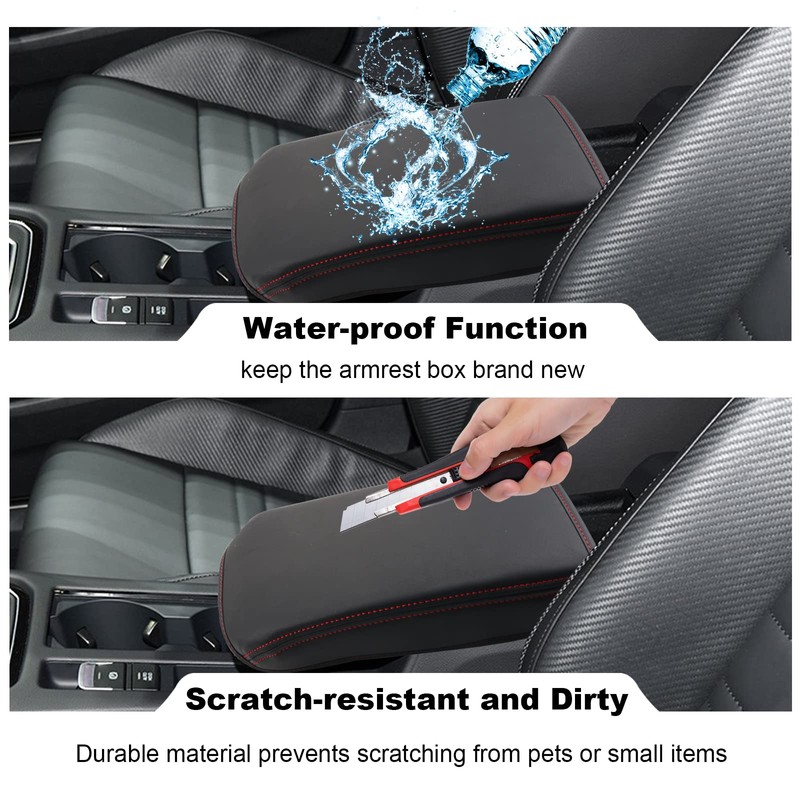 YEE PIN Armrest Cover for V W Passat B8 Sedan/Passat