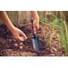 Fiskars Garden Tool Set, 3 Pieces, Flower Rake, Trowel, Trowel,