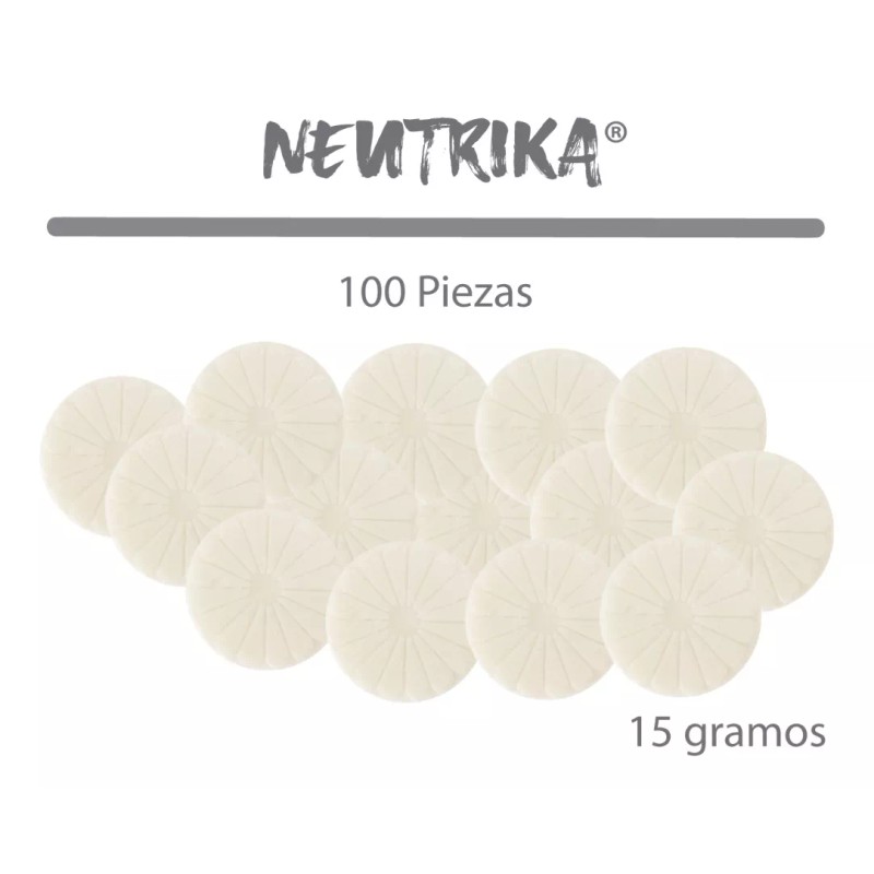 Neutrika Jabón Hotelero 15g Impreso - 100 Pzas. Amenidades Hoteleras