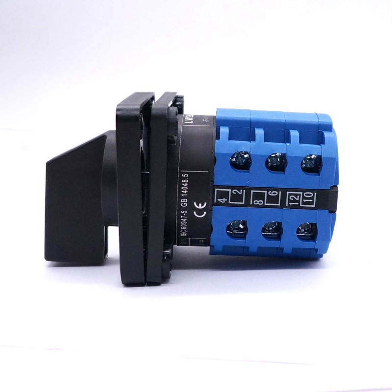 Taiss Universal Changeover Switch 20A 550V 3 Position 12 Terminals