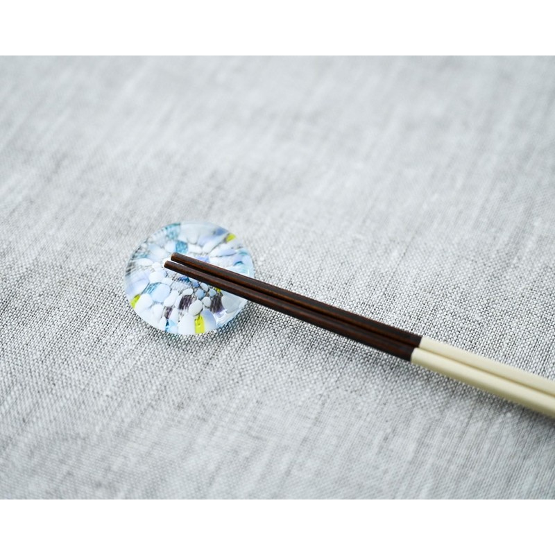 Aderia F-79863 Tsugaru Vidro Chopsticks Rest, 1.4 x 0.4 inches